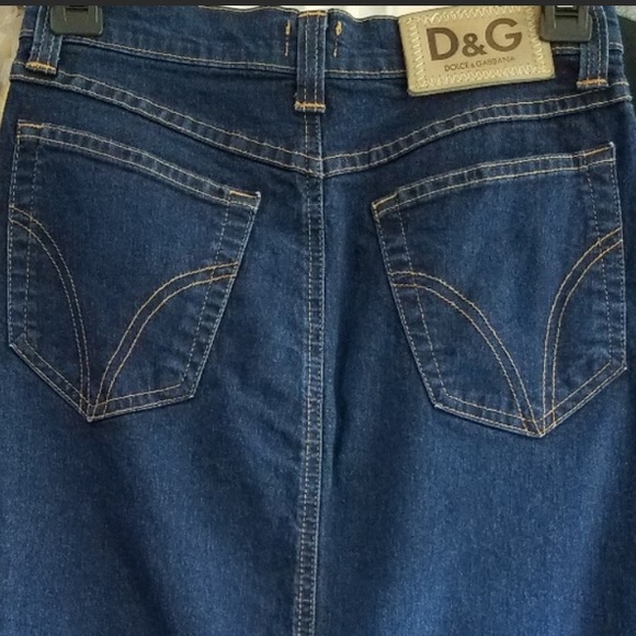 🛑D&G denim pencil skirt - Picture 3 of 6